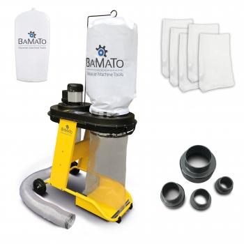 BAMATO Extraction unit AB-550 incl. accessories + 5 chip bags